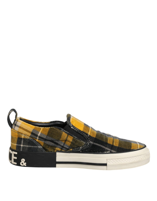 Multicolor Portofino Tartan Check Sneakers Schuhe