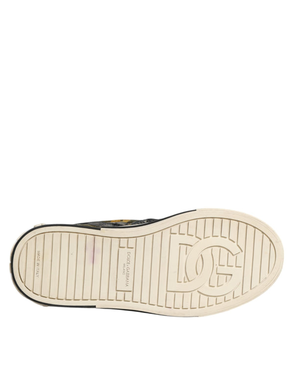 Multicolor Portofino Tartan Check Sneakers Schuhe