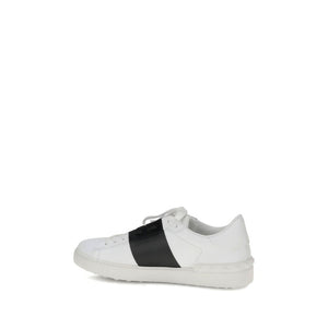 Weiße Kalbshaut Bos Taurus Sneakers mit niedrigem Schaft
