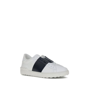Weiße Kalbshaut Bos Taurus Sneakers mit niedrigem Schaft