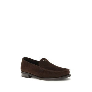 Braune Kalbsleder Bos Taurus Slipper