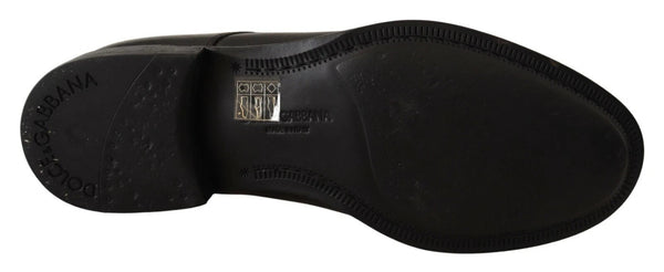 Schwarze Schnürschuhe aus Leder für Männer Formelle Derby-Schuhe