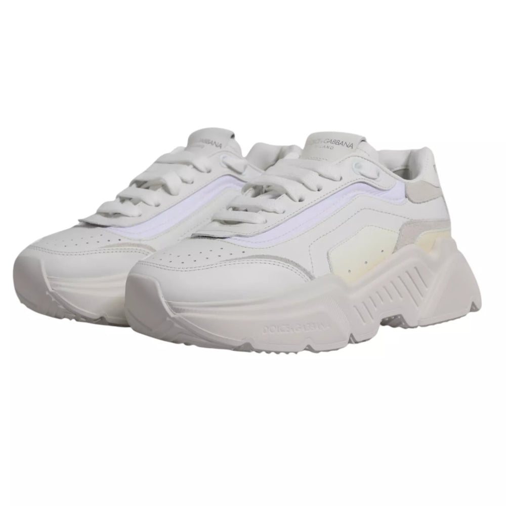 Weiß Daymaster Low Top Herren Turnschuhe