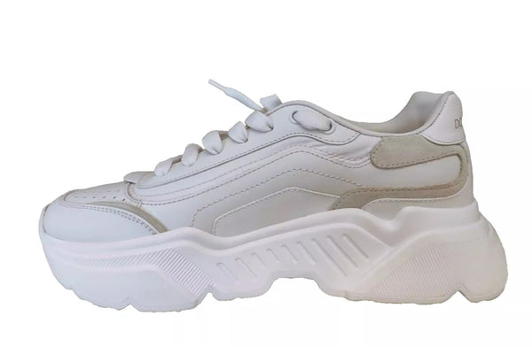 Weiß Daymaster Low Top Herren Turnschuhe