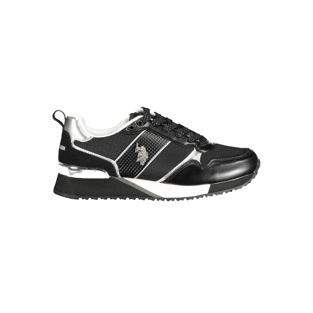 Sneaker aus weißem Polyester