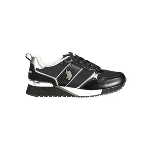 Sneaker aus weißem Polyester