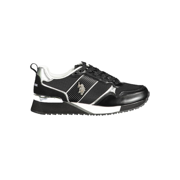 Sneaker aus weißem Polyester
