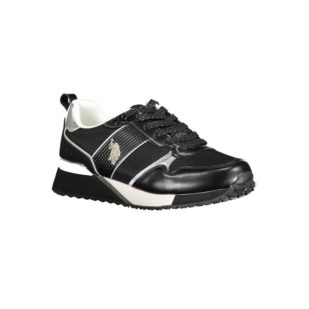 Sneaker aus weißem Polyester
