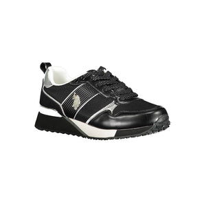 Sneaker aus weißem Polyester