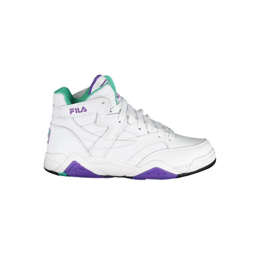 Sneaker aus weißem Polyester