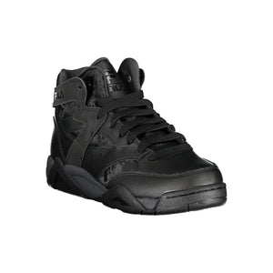 Schwarzer Polyester Sneaker