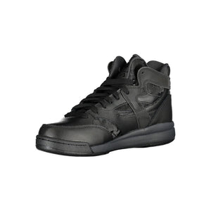 Schwarzer Polyester Sneaker