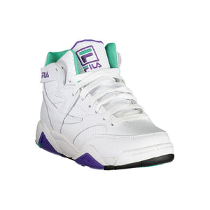 Sneaker aus weißem Polyester