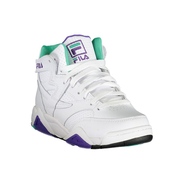Sneaker aus weißem Polyester