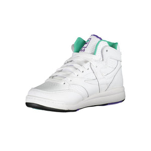 Sneaker aus weißem Polyester