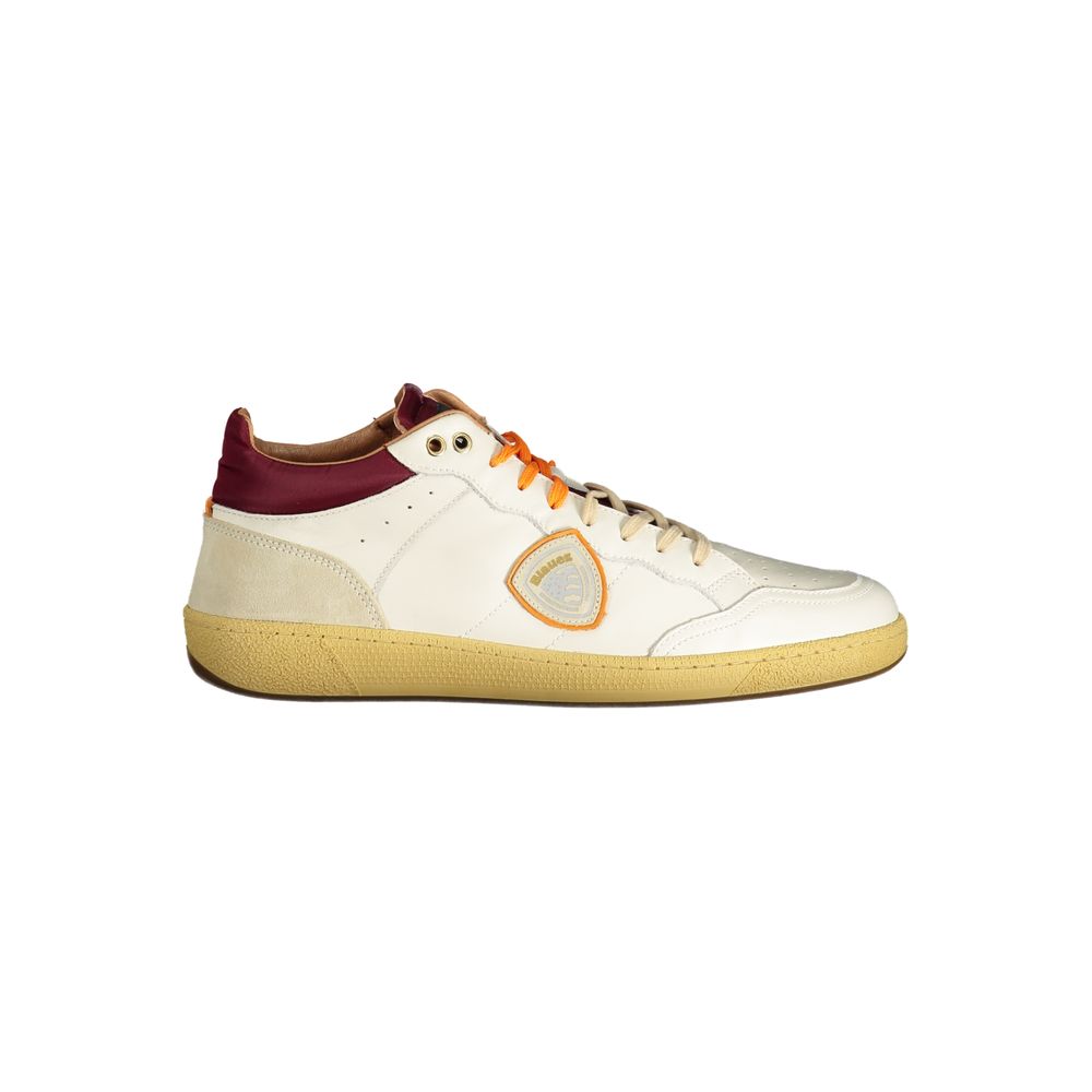 Sneaker aus weißem Polyester