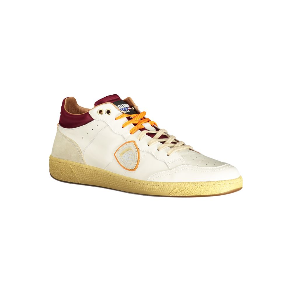Sneaker aus weißem Polyester