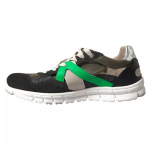 Turnschuhe Multicolor Leder Wildleder Schuhe