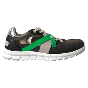 Turnschuhe Multicolor Leder Wildleder Schuhe