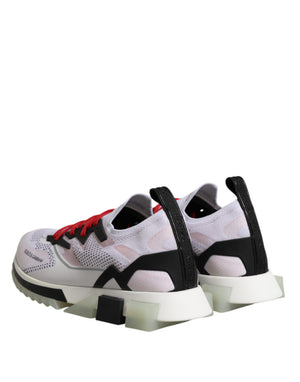 Weiß SORRENTO Sport Stretch Turnschuhe Schuhe