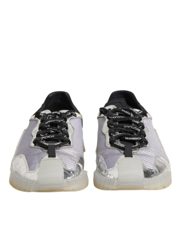 Schwarz Silber NS1 Männer Low Top Sneakers Schuhe
