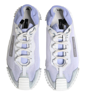 Lila Weiß NS1 Lace Up Low Top Sneakers Schuhe
