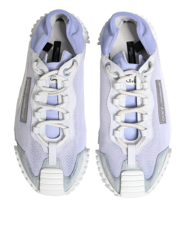 Lila Weiß NS1 Lace Up Low Top Sneakers Schuhe