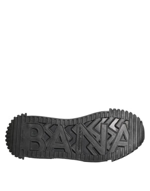 Schwarz Weiß NS1 Lace Up Low Top Sneakers Schuhe