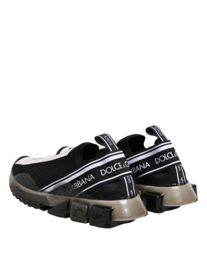 Schwarz Sorrento Slip On Low Top Sneakers Schuhe