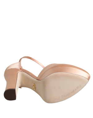 Rosa Blockabsatz Knöchelriemen Sandalen Schuhe