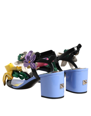 Multicolor Floral Crystal KEIRA Sandalen Schuhe