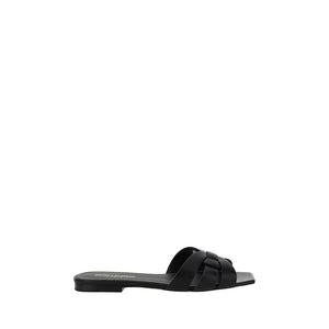 Schwarze Kalbshaut Bos Taurus Sandalen