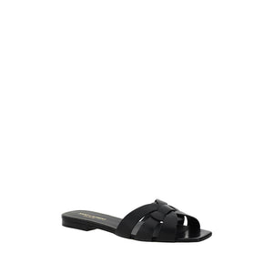 Schwarze Kalbshaut Bos Taurus Sandalen