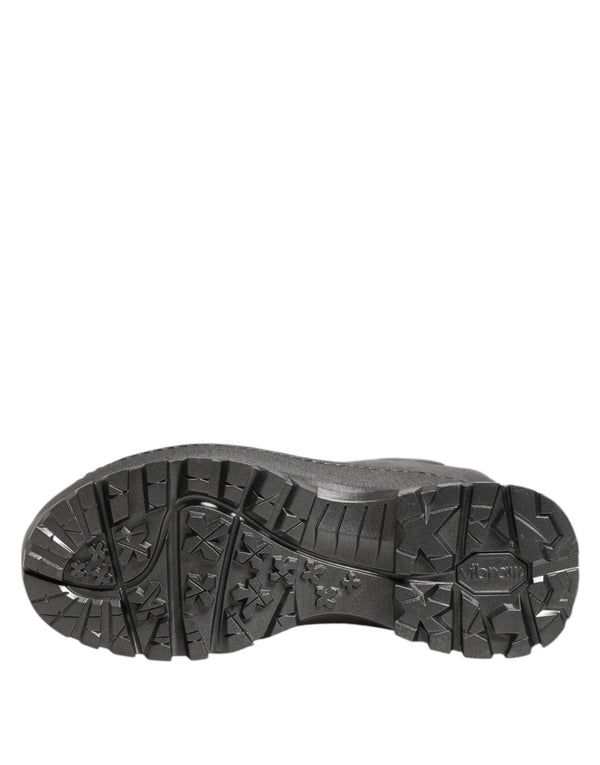 Schwarz Argento Pull On Regen Stiefel Schuhe
