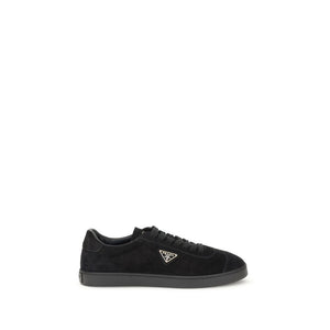 Schwarze Sneakers aus Kalbsleder Bos Taurus