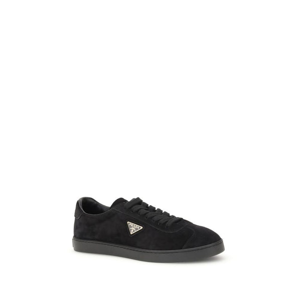 Schwarze Sneakers aus Kalbsleder Bos Taurus