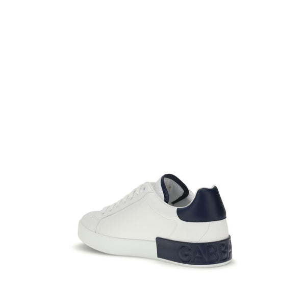 Weiße Kalbshaut Bos Taurus Sneakers mit niedrigem Schaft