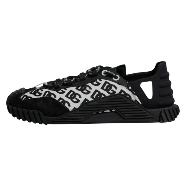 Schwarz Logo Lace Up Low Top NS1 Turnschuhe