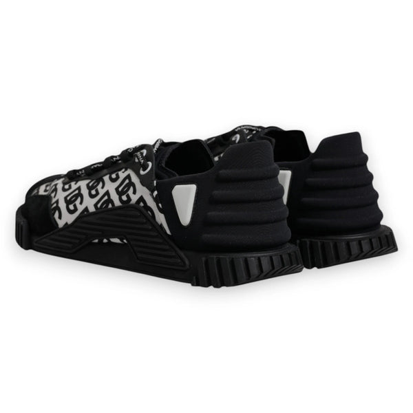 Schwarz Logo Lace Up Low Top NS1 Turnschuhe