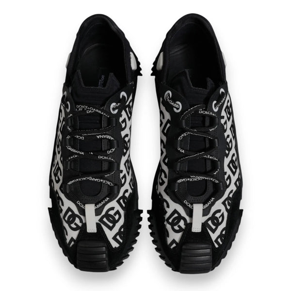 Schwarz Logo Lace Up Low Top NS1 Turnschuhe