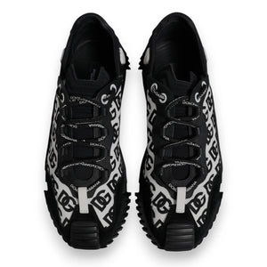 Schwarz Logo Lace Up Low Top NS1 Turnschuhe