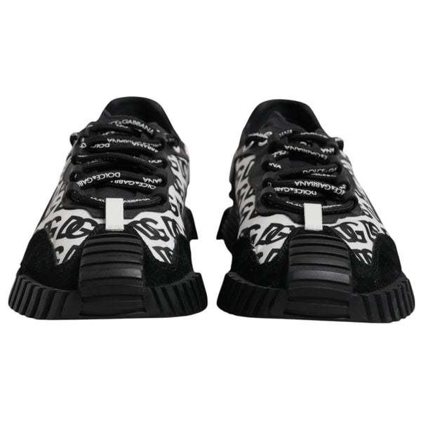 Schwarz Logo Lace Up Low Top NS1 Turnschuhe