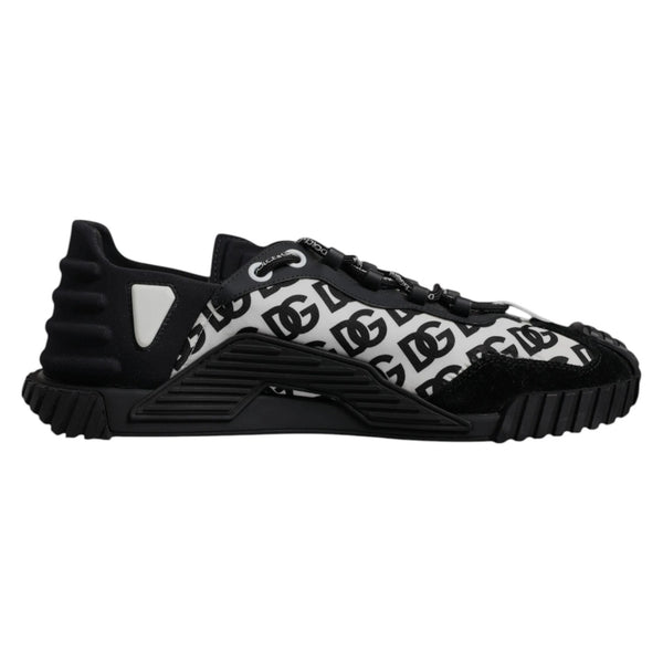 Schwarz Logo Lace Up Low Top NS1 Turnschuhe