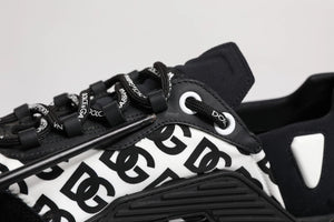 Schwarz Logo Lace Up Low Top NS1 Turnschuhe