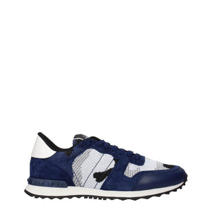 Graue Sportliche Turnschuhe aus Stoff