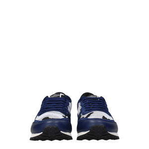 Graue Sportliche Turnschuhe aus Stoff