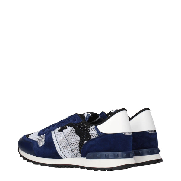Graue Sportliche Turnschuhe aus Stoff