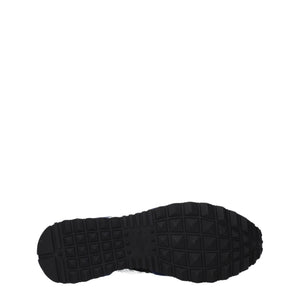 Graue Sportliche Turnschuhe aus Stoff