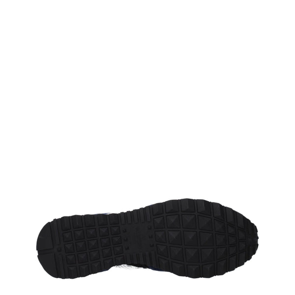 Graue Sportliche Turnschuhe aus Stoff