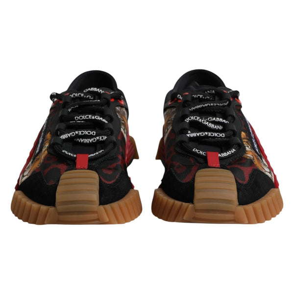 Schwarz Logo Low Top NS1 Männer Turnschuhe